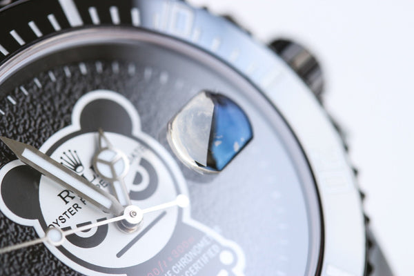 SUBMARINER DATE 40MM LUNETTA NERA PERSONALIZZATA