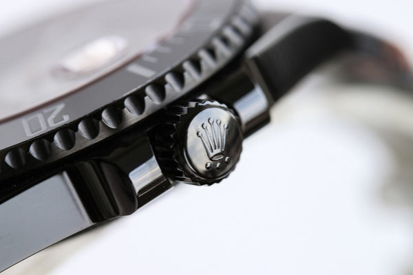 SUBMARINER DATE 40MM LUNETTA NERA PERSONALIZZATA