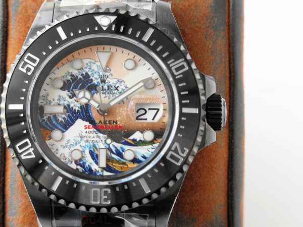 SEA-DWELLER DEEPSEA 44MM  BLACK CUSTOM TSUNAMI DIAL