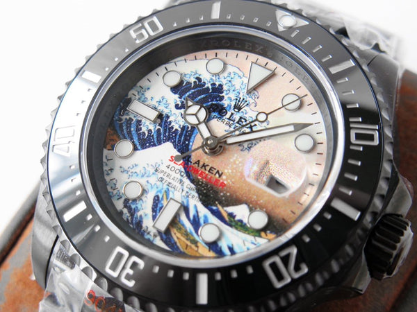 SEA-DWELLER DEEPSEA 44MM  BLACK CUSTOM TSUNAMI DIAL
