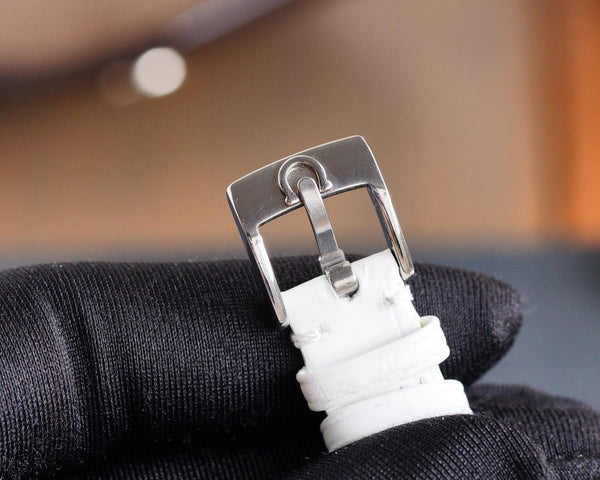 DE VILLE LADYMATIC 31MM DIAMOND BEZEL MOP DIAL