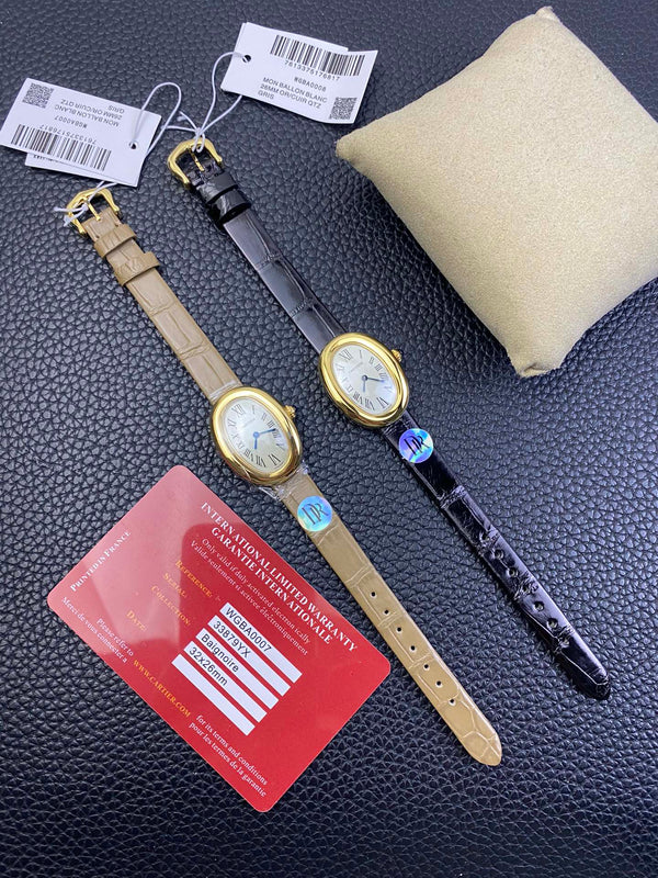 VASCA DA BAGNO 31MM CASSA IN ORO QUADRANTE BIANCO