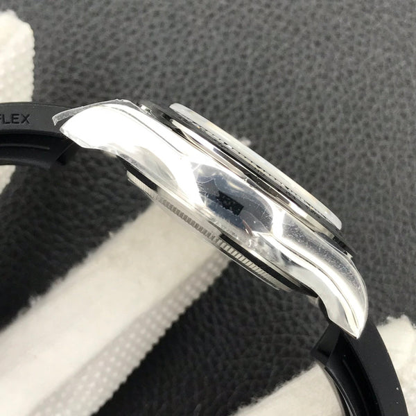 DAYTONA 40MM METEORITE ROMAN DIAL 116509 RUBBER STRAP