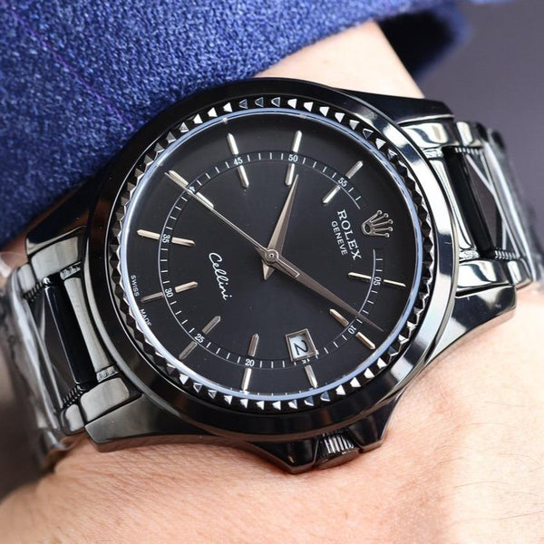 CELLINI DATE 42MM BLACK DIAL
