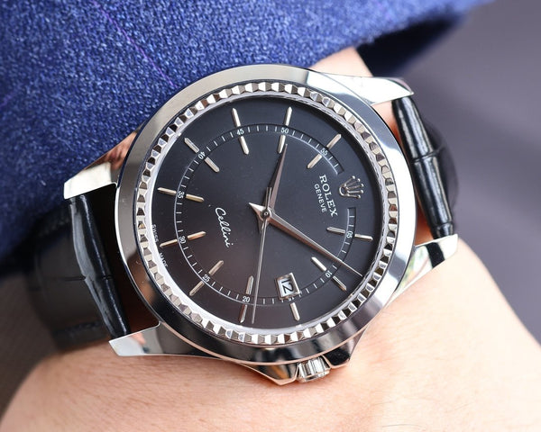 CELLINI DATE 42MM BLACK DIAL