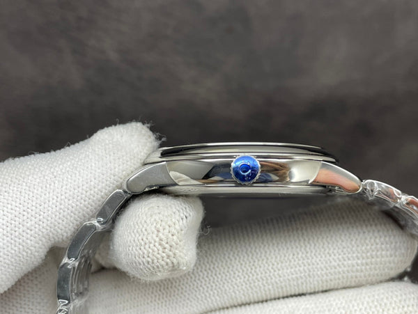 DEVILLE PRESTIGE 39,5 MM ACCIAIO QUADRANTE BLU