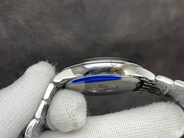 DEVILLE PRESTIGE 39,5 MM ACCIAIO QUADRANTE BLU