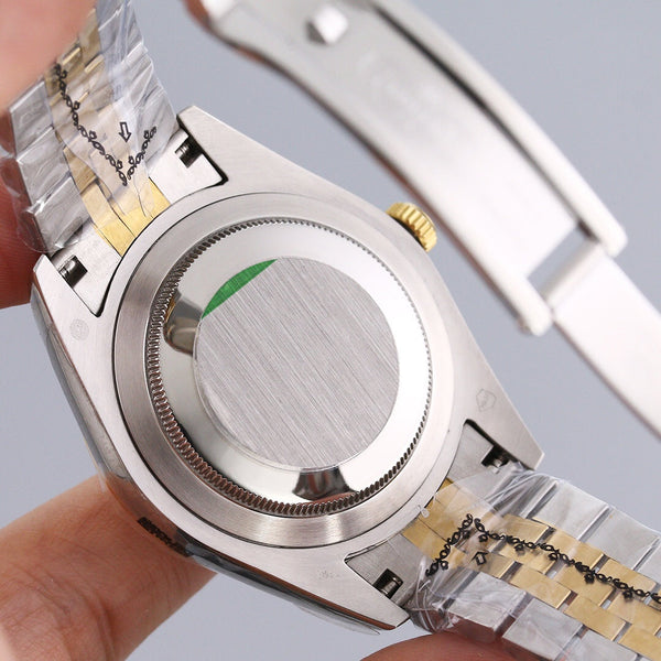 DATEJUST 41M GOLD CASE FLUTED MOTIF DIAL