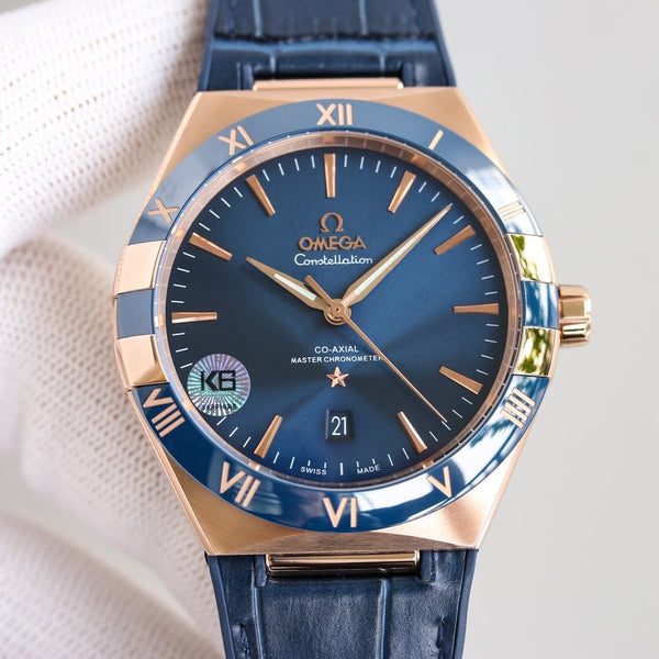CONSTELLATION 41MM BLUE DIAL LEATHER