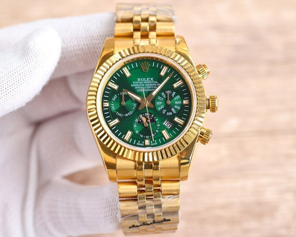 DATEJUST 41MM GOLD CASE CHRONOGRAPH
