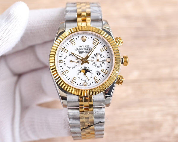 DATEJUST 41MM GOLD CASE CHRONOGRAPH