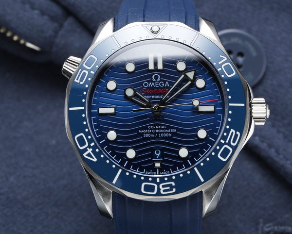 SEAMASTER DIVER 300M BLUE CERAMIC RUBBER