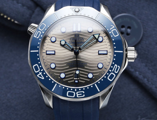 SEAMASTER DIVER 300M BLUE CERAMIC RUBBER