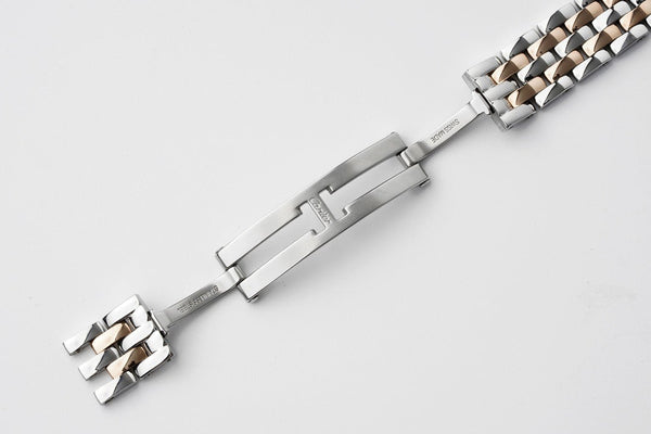 PANTHERE DE CARTIE 22MM QUARZO ROSA ORO ACCIAIO QUADRANTE BIANCO