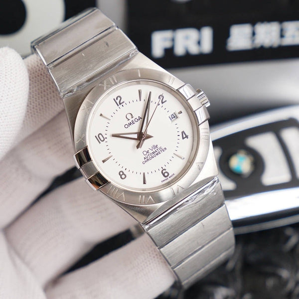 CONSTELLATION 38MM ROSE GOLD STEEL