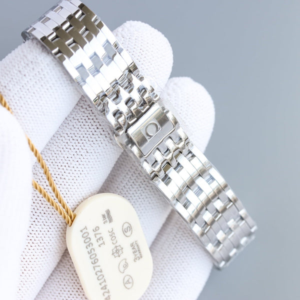 DEVILLE PRESTIGE 27MM QUARTZ STEEL CASE MOP DIAL