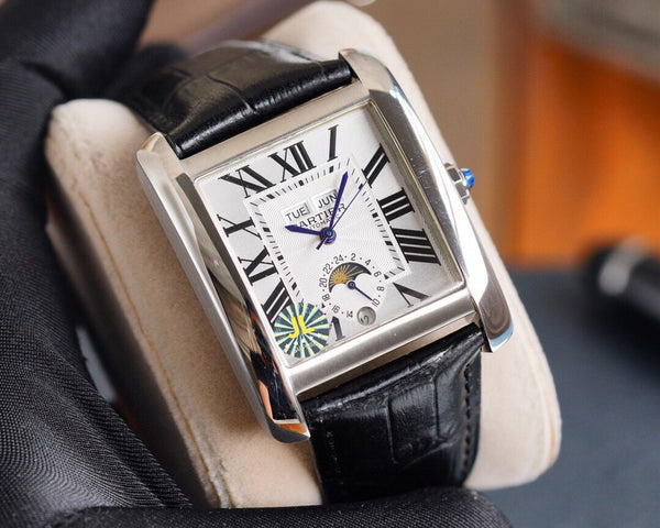 TANK MC ANNUAL CALENDAR 43 STEEL CASE LEATHER