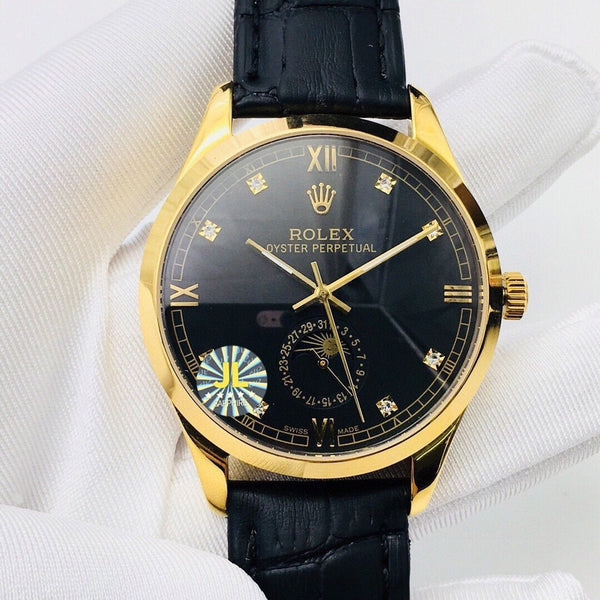 OYSTER PERPETUAL 41 FASI LUNA CASSA IN ORO