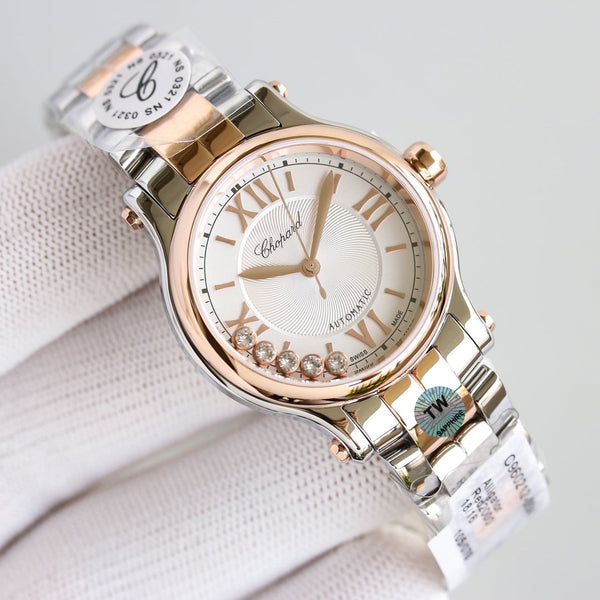 HAPPY SPORT 33MM QUARZ WHITE DIAL