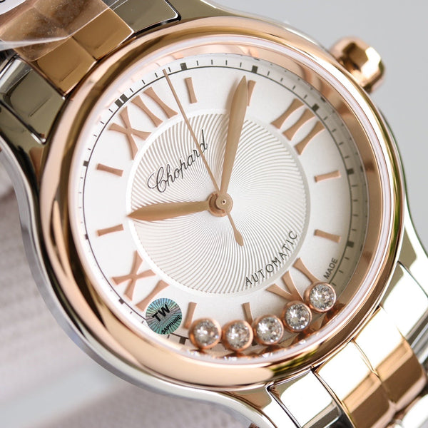 HAPPY SPORT 33MM QUARZ WHITE DIAL