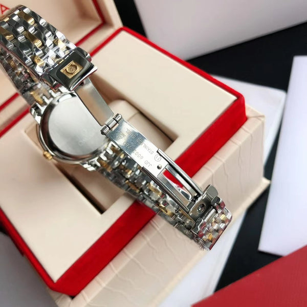 DE VILLE PRESTIGE 39.5 GOLD CASE YELLOW DIAL