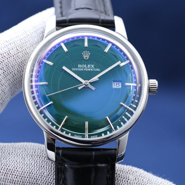 OYSTER PERPETUAL 41MM STEEL CASE GREEN DIAL