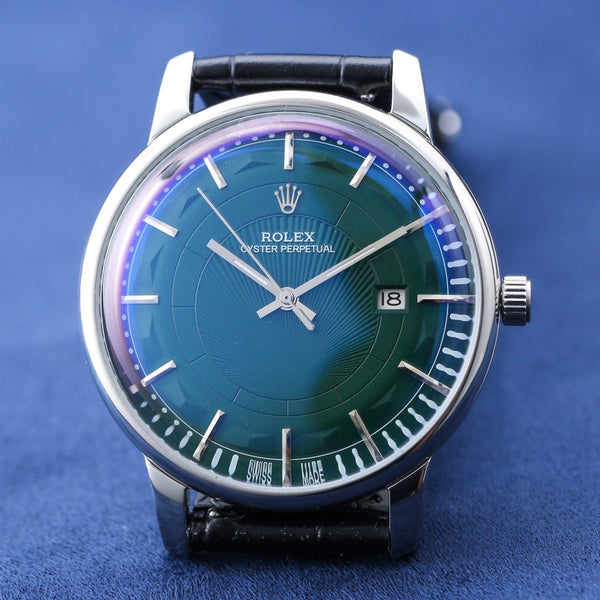 OYSTER PERPETUAL 41MM STEEL CASE GREEN DIAL