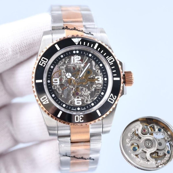 SUBMARINER DATE 40MM CUSTOM SKELETON DIAL