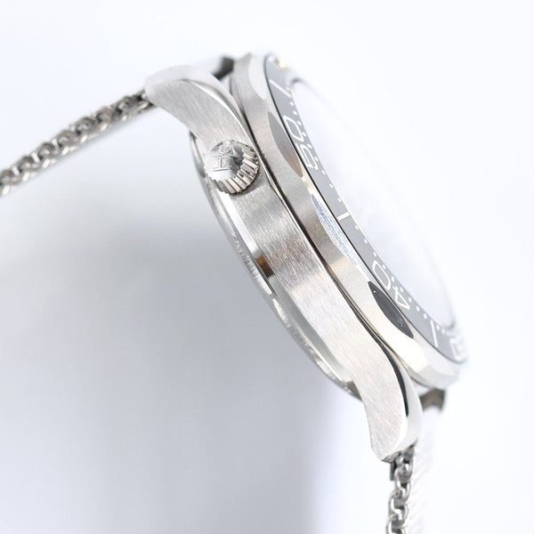 SEAMASTER DIVER 300 BLACK CERAMIC TITANIUM MESH