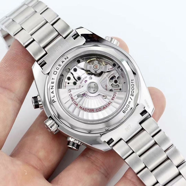 SEAMASTER PLANET OCEAN 600 CRONOGRAFO QUADRANTE NERO ARANCIONE