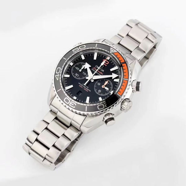 SEAMASTER PLANET OCEAN 600 CRONOGRAFO QUADRANTE NERO ARANCIONE