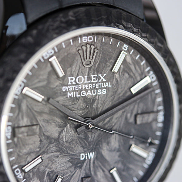 MILGAUSS 36MM CUSTOM ALL CARBON FIBER