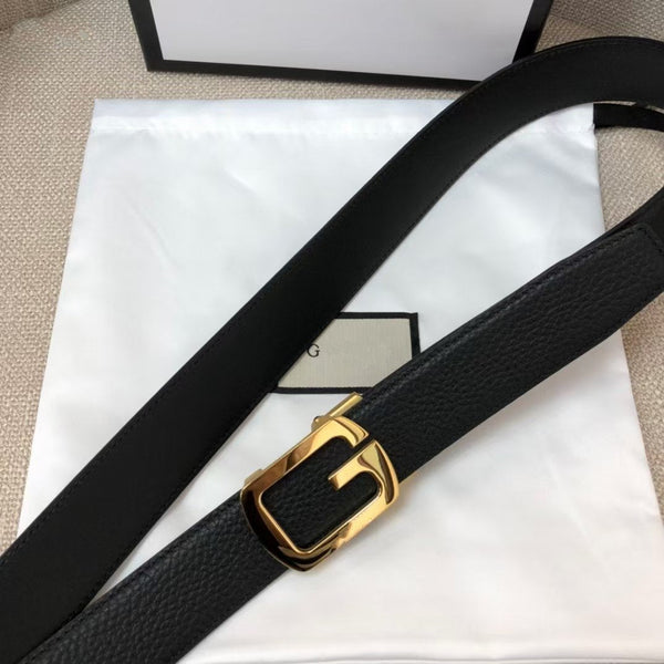 GC CINTURA 35MM FIBBIA IN ACCIAIO PELLE RUGOSITA