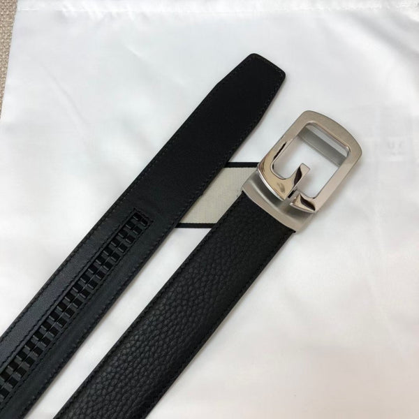 GC CINTURA 35MM FIBBIA IN ACCIAIO PELLE RUGOSITA