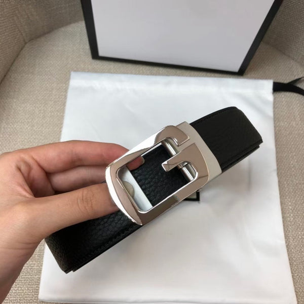 GC CINTURA 35MM FIBBIA IN ACCIAIO PELLE RUGOSITA