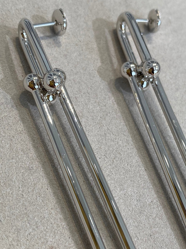 HARDWEAR DOUBLE LONG LINK EARRINGS