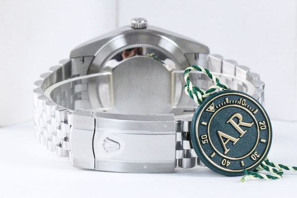 DATEJUST 36MM SILVER BLACK DIAL