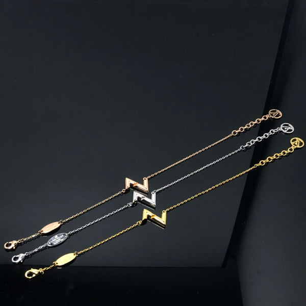 VOLT LV LOGO BRACELET