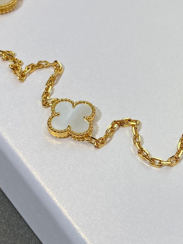 COLLANA CLOVER ONICE MOP 16 ORO MODELLO 130CM