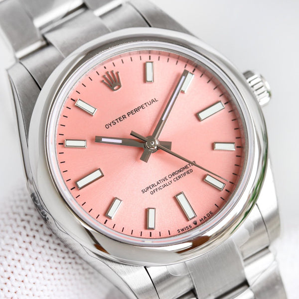 OYSTER PERPETUAL 31MM PINK DIAL