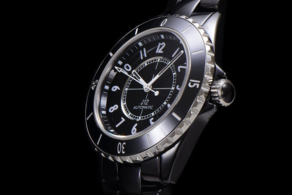 J12 38MM ALL BLACK CERAMIC