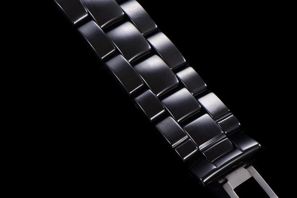 J12 38MM BLACK CERAMIC DIAMOND NUMERALS