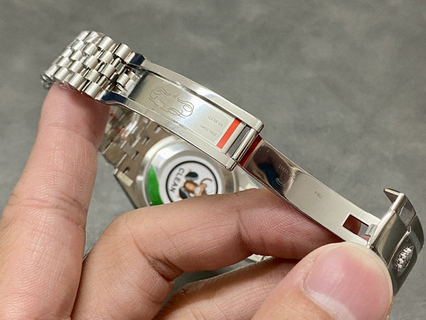 DATEJUST 36MM STAINLESS STEEL BLACK DIAL