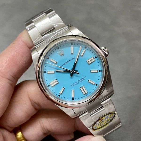 OYSTER PERPETUAL 36MM TURQUOISE BLUE DIAL
