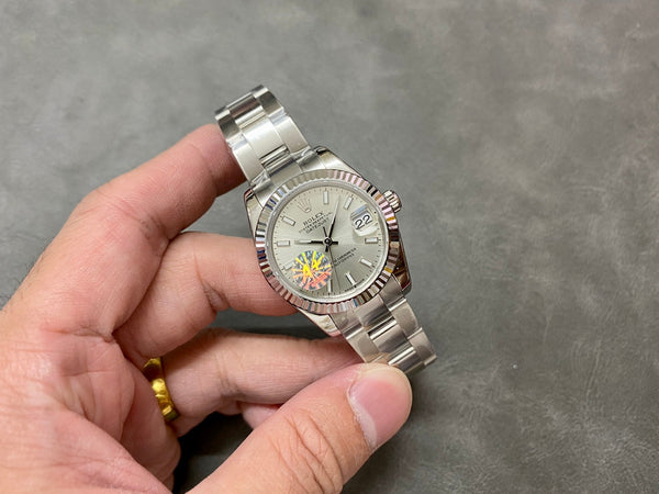 DATEJUST 31MM STEEL GREY DIAL