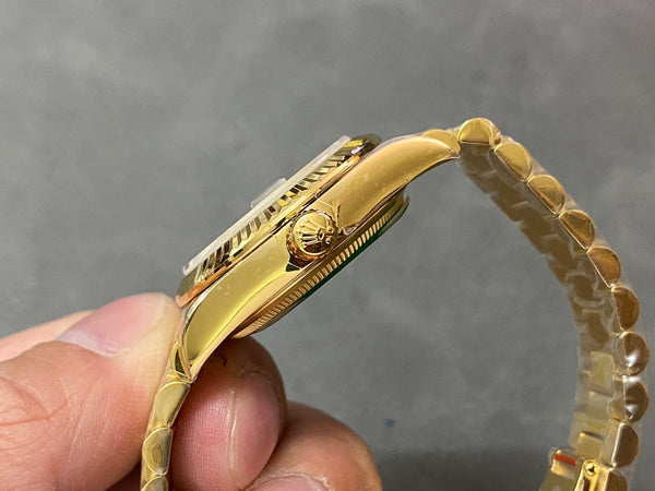 DATEJUST 31MM GOLD GREY DIAL