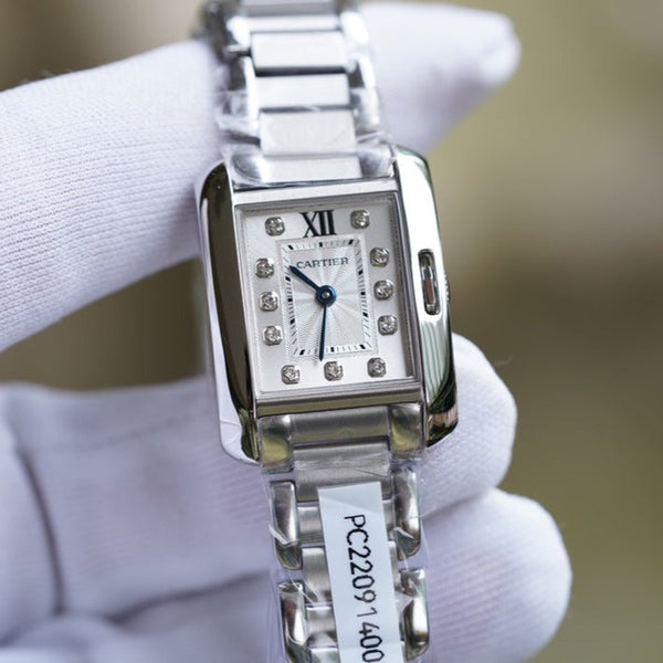 TANK ANGLAISE STEEL DIAMOND NUMBERALS