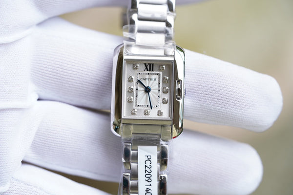 TANK ANGLAISE STEEL DIAMOND NUMBERALS