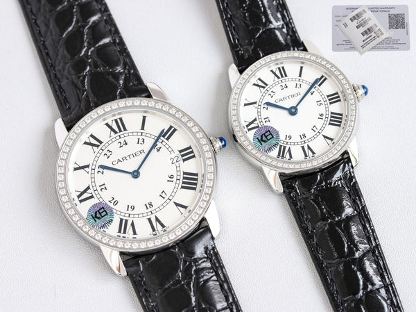 RONDE SOLO STEEL BLACK LEATHER