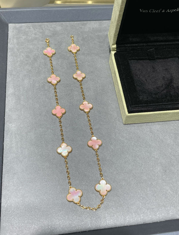 CLOVER 10 MOTIF ROSA MOP